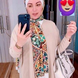 Shefon scarf for hijab